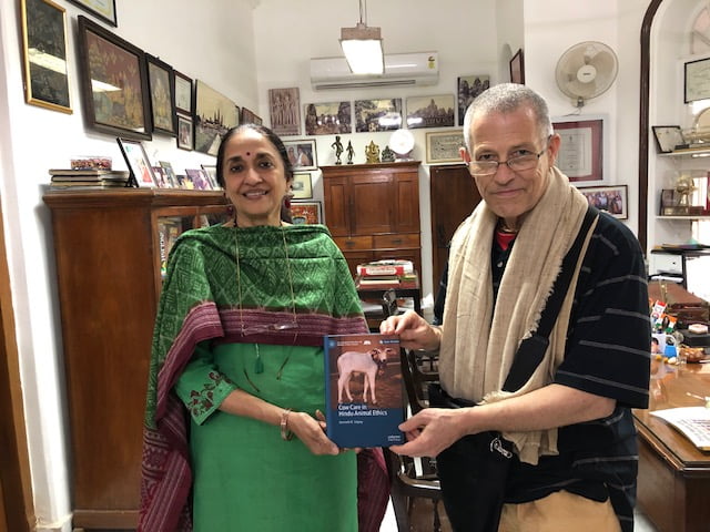 Dr Kenneth R Valpey with Dr Nandita Krishna